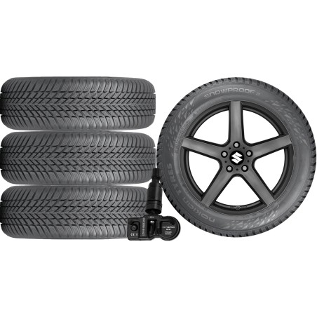 NOWE KOŁA ZIMA Suzuki VITARA (LY) Nokian 215/55R17+TPMS*10