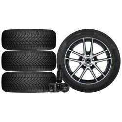 NOWE KOŁA ZIMA Mercedes E-Klasa W213 Continental 225/55R17+TPMS*11