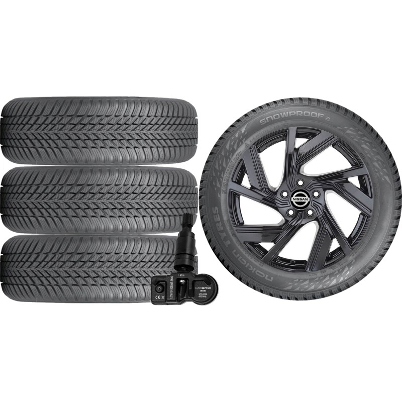 NOWE KOŁA ZIMA Nissan QASHQAI (J12) Nokian 235/55R18+TPMS*7 NOWE KOŁA ZIMA Nissan QASHQAI (J12) Nokian 235/55R18+TPMS*7