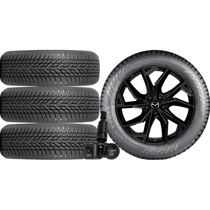 NOWE KOŁA ZIMA Mazda CX-3 (DJ1) Nokian 215/50R18+TPMS*18 NOWE KOŁA ZIMA Mazda CX-3 (DJ1) Nokian 215/50R18+TPMS*18