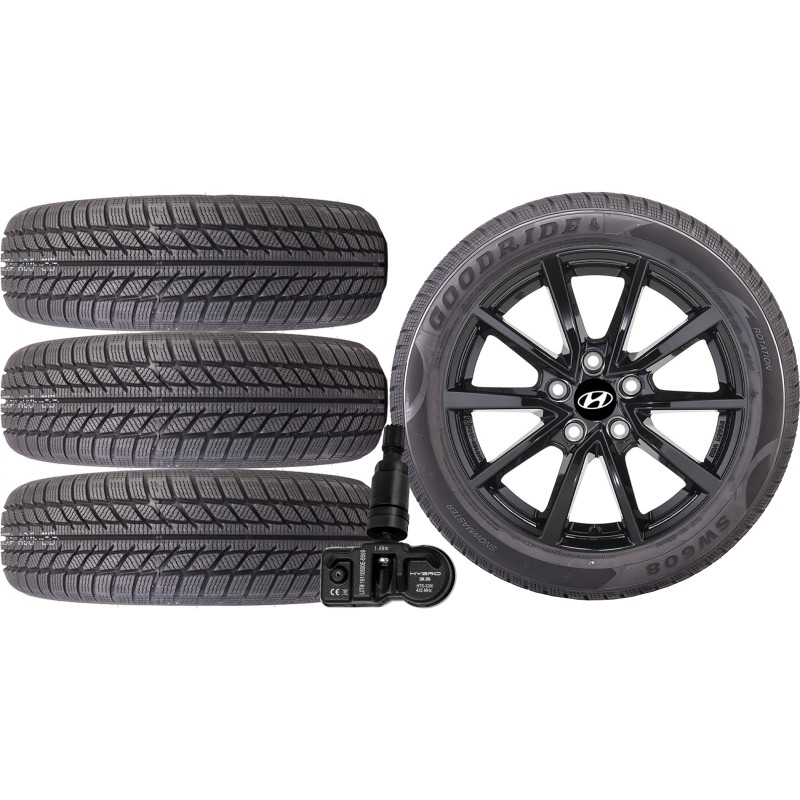 NOWE KOŁA ZIMA Hyundai i30 (PDE) Goodride 225/45R17+TPMS*12 NOWE KOŁA ZIMA Hyundai i30 (PDE) Goodride 225/45R17+TPMS*12