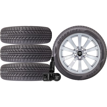 NOWE KOŁA ZIMA TOYOTA COROLLA XII 12 ZE1HE Goodride 225/40R18+TPMS*8