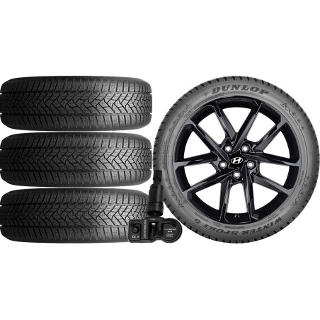 NOWE KOŁA ZIMA HYUNDAI Tucson (NX4e) Dunlop 235/50R19+TPMS*2