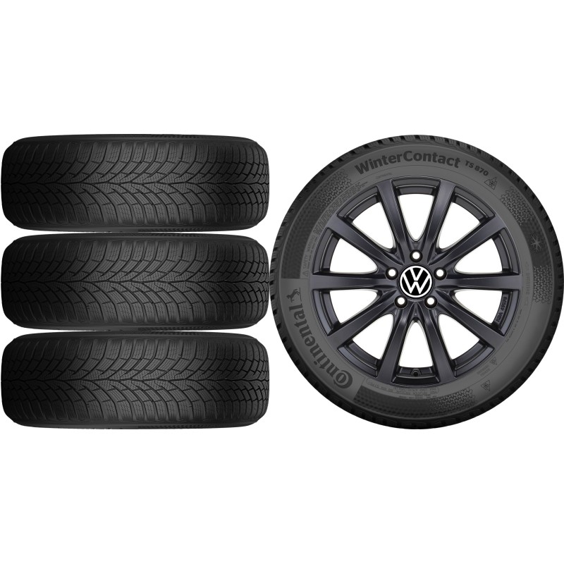 NOWE KOŁA ZIMA VW TAIGO (CS) Continental 205/50R17*2 NOWE KOŁA ZIMA VW TAIGO (CS) Continental 205/50R17*2