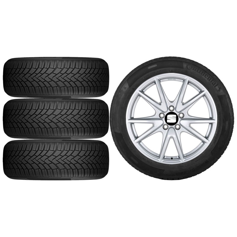 NOWE KOŁA ZIMA Seat Tarraco Continental 235/55R18