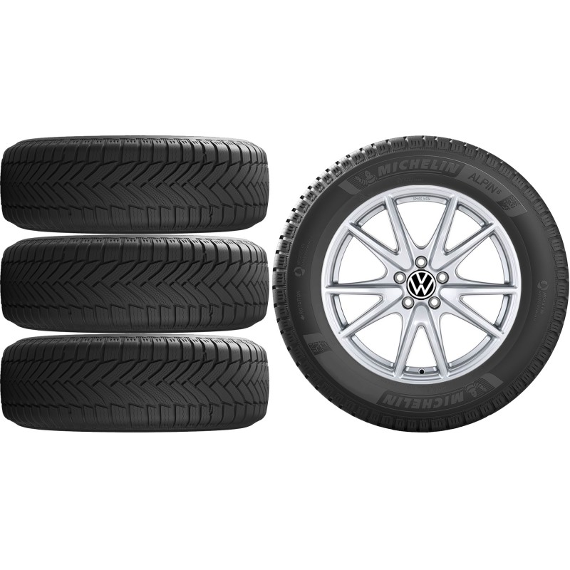 NOWE KOŁA ZIMA VW Tiguan Allspace Michelin 235/55R18 NOWE KOŁA ZIMA VW Tiguan Allspace Michelin 235/55R18