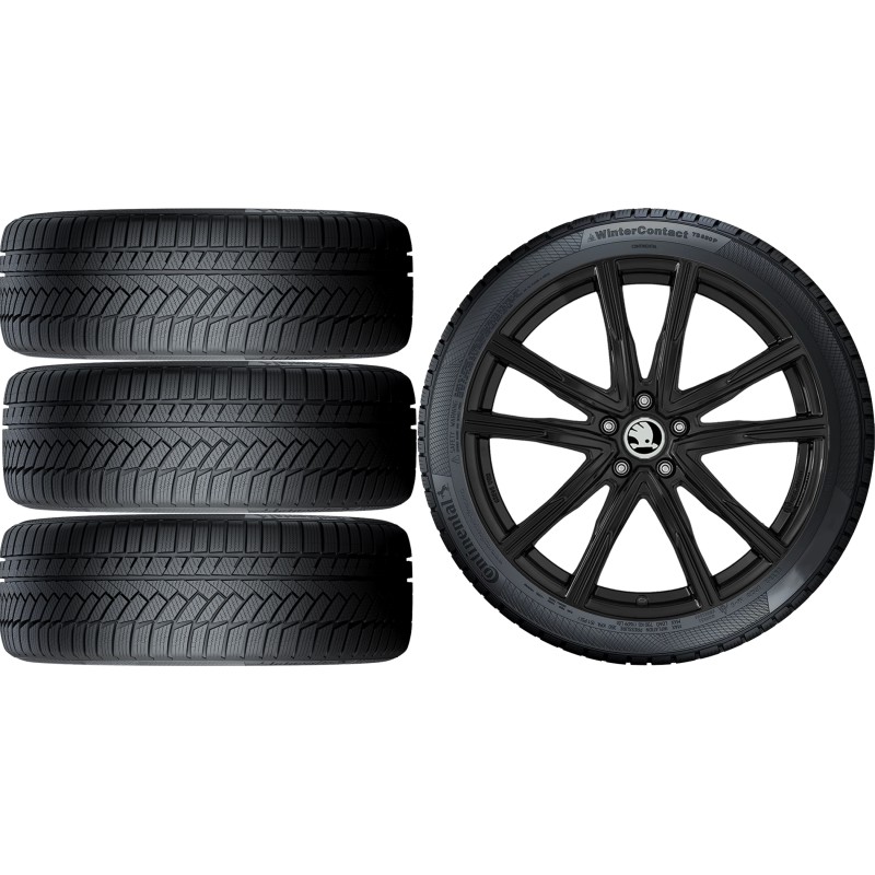 NOWE KOŁA ZIMA Skoda KodiaQ Continental 235/55R18 NOWE KOŁA ZIMA Skoda KodiaQ Continental 235/55R18