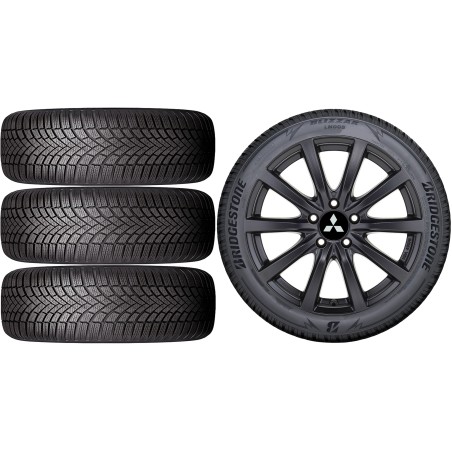 NOWE KOŁA ZIMA MITSUBISHI ASX RJB Bridgestone 215/60R17*4