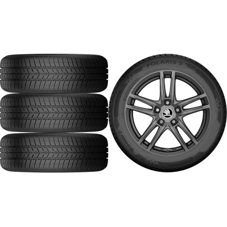 NOWE KOŁA ZIMA Skoda Scala (NW) Barum 205/50R17*4