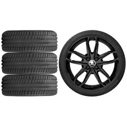 NOWE KOŁA LATO Skoda Octavia 2 II 5E Riken 225/40R18