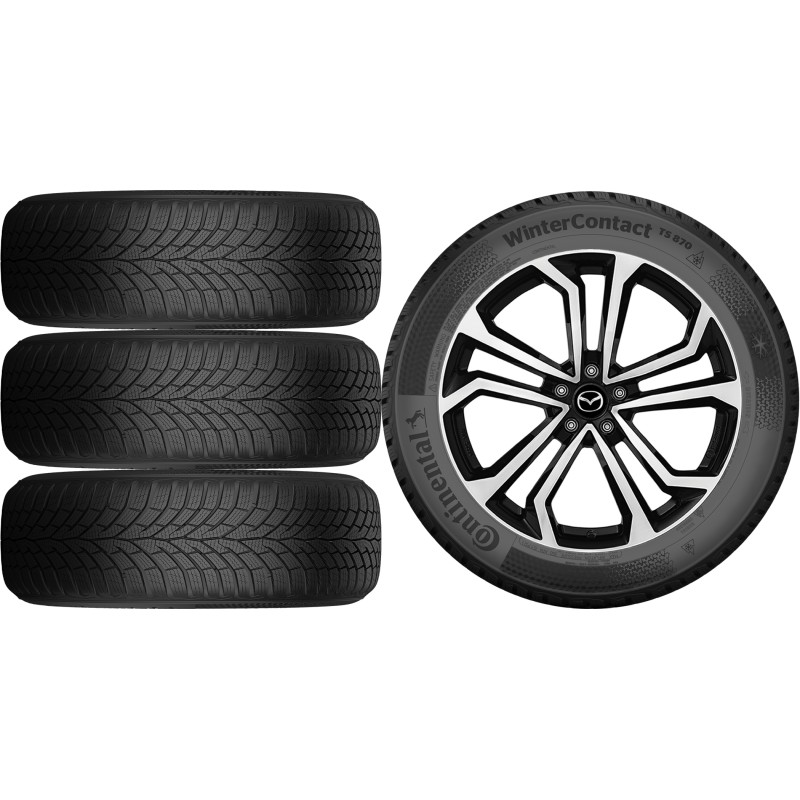NOWE KOŁA ZIMA Mazda CX-3 (DJ1) Continental 215/50R18*10 NOWE KOŁA ZIMA Mazda CX-3 (DJ1) Continental 215/50R18*10