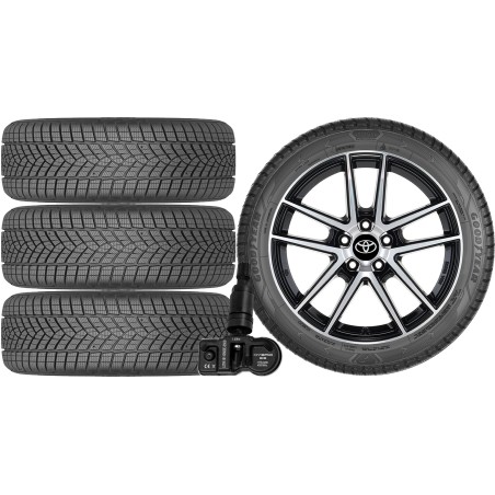 NOWE KOŁA ZIMA TOYOTA C-HR AX1T Goodyear 225/50R18+TPMS*2