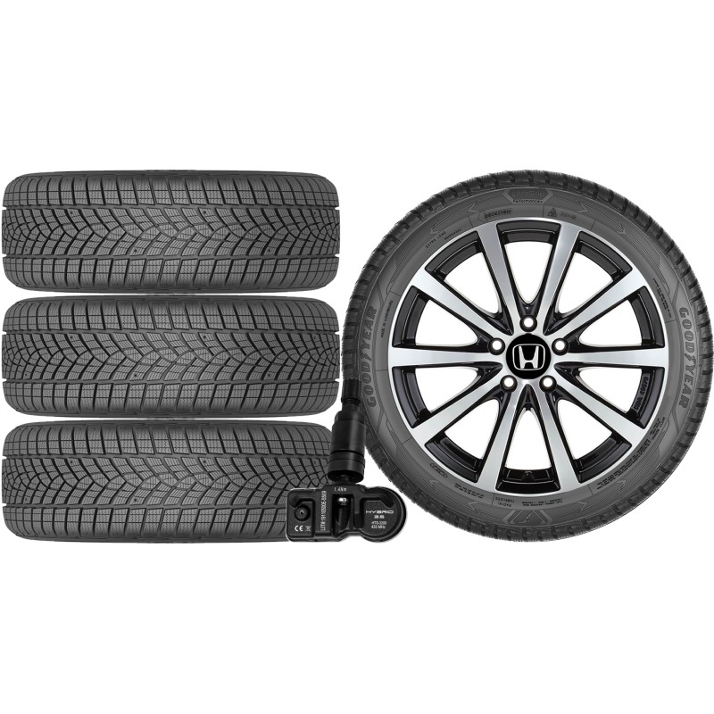 NOWE KOŁA ZIMA HONDA CIVIC FE Goodyear 215/50R17+TPMS*5 NOWE KOŁA ZIMA HONDA CIVIC FE Goodyear 215/50R17+TPMS*5