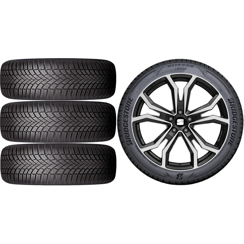 NOWE KOŁA ZIMA Seat Tarraco Bridgestone 235/55R18 NOWE KOŁA ZIMA Seat Tarraco Bridgestone 235/55R18
