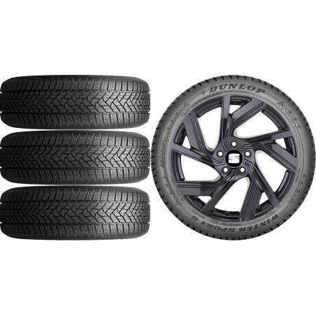 NOWE KOŁA ZIMA Seat Leon Dunlop 225/40R18*26