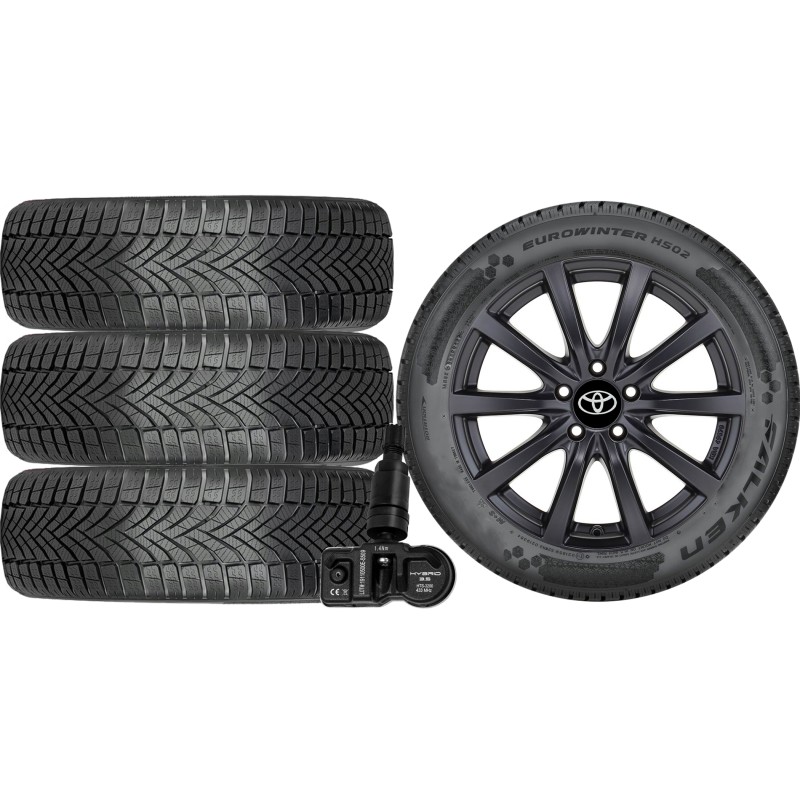 NOWE KOŁA ZIMA TOYOTA 2019.10 - Falken 215/55R17+TPMS*18 NOWE KOŁA ZIMA TOYOTA 2019.10 - Falken 215/55R17+TPMS*18