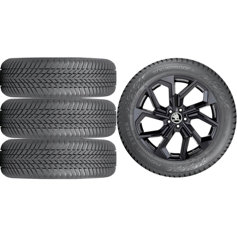 NOWE KOŁA ZIMA Skoda KodiaQ Nokian 235/50R19*10 NOWE KOŁA ZIMA Skoda KodiaQ Nokian 235/50R19*10