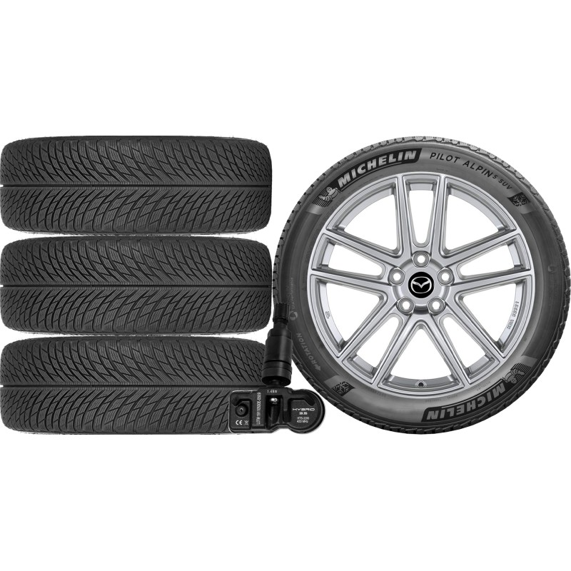 NOWE KOŁA ZIMA Mazda CX-60 Michelin 235/55R19+TPMS*7 NOWE KOŁA ZIMA Mazda CX-60 Michelin 235/55R19+TPMS*7