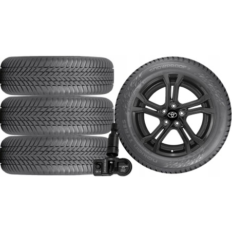 NOWE KOŁA ZIMA Toyota COROLLA Cross XG1TJ Dunlop 215/60R17+TPMS