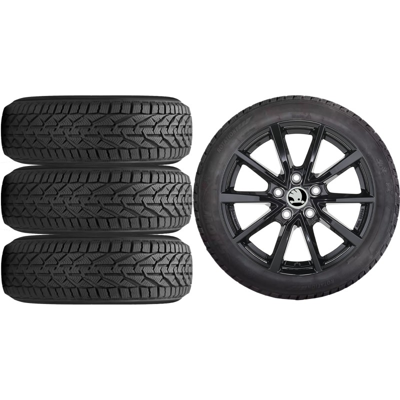 NOWE KOŁA ZIMA Skoda KodiaQ Riken 215/65R17 NOWE KOŁA ZIMA Skoda KodiaQ Riken 215/65R17