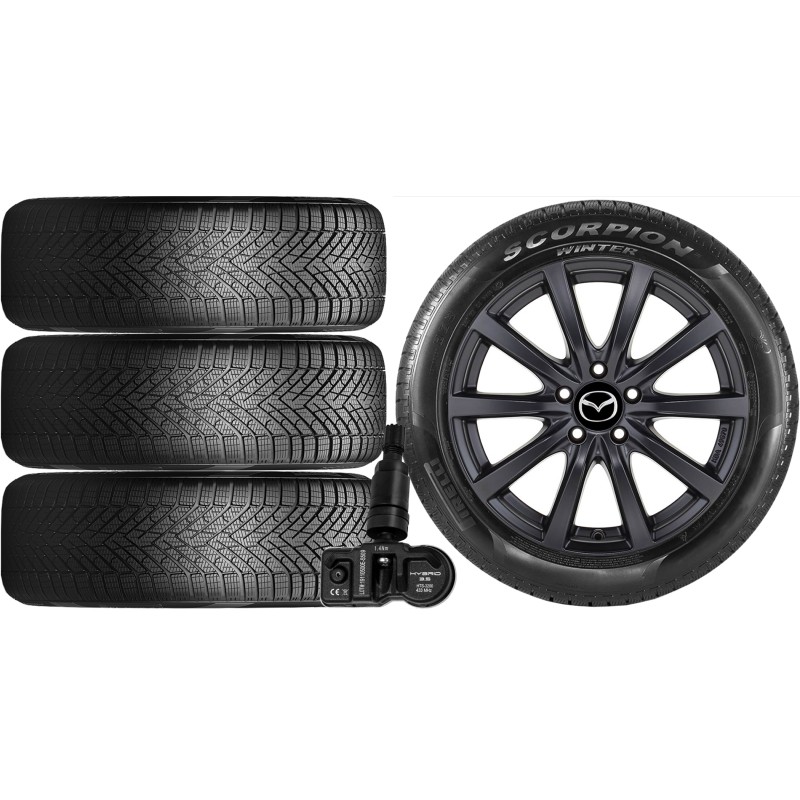 NOWE KOŁA ZIMA Mazda CX-5 (KF) Pirelli 225/65R17+TPMS*18 NOWE KOŁA ZIMA Mazda CX-5 (KF) Pirelli 225/65R17+TPMS*18