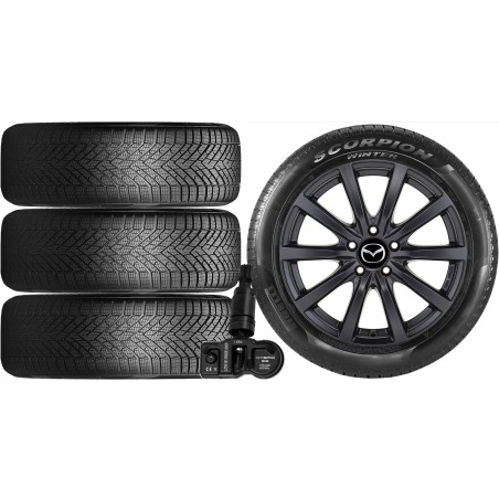 NOWE KOŁA ZIMA Mazda CX-5 (KF) Pirelli 225/65R17+TPMS*18