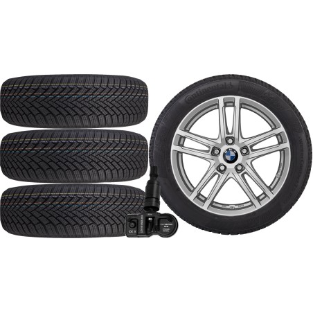 NOWE KOŁA ZIMA BMW 1 F40 F1H Continental 225/45R17+TPMS*3