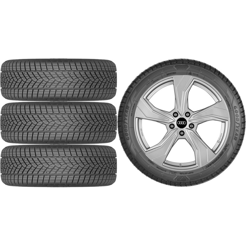 NOWE KOŁA ZIMA Audi Q5 SportBack (FY) Goodyear 235/55R19*3 NOWE KOŁA ZIMA Audi Q5 SportBack (FY) Goodyear 235/55R19*3