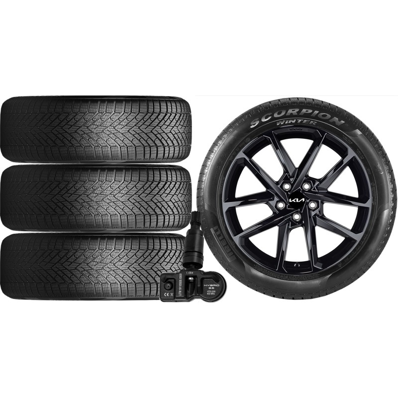 NOWE KOŁA ZIMA KIA SORENTO MQ4 Pirelli 235/55R19+TPMS*19 NOWE KOŁA ZIMA KIA SORENTO MQ4 Pirelli 235/55R19+TPMS*19
