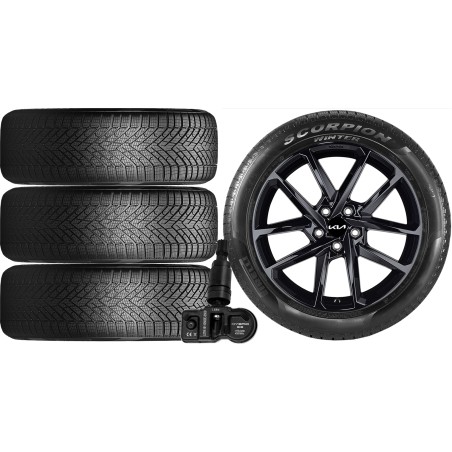 NOWE KOŁA ZIMA KIA SORENTO MQ4 Pirelli 235/55R19+TPMS*19