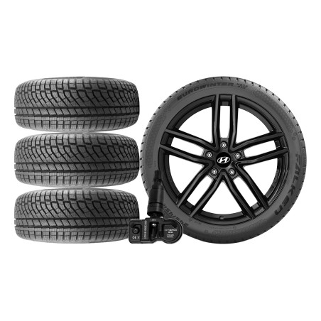 NOWE KOŁA ZIMA HYUNDAI TUCSON Falken 225/60R17+TPMS*9