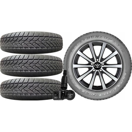 NOWE KOŁA ZIMA TOYOTA RAV 4 XA5 Dunlop 225/65R17+TPMS*12