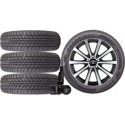 NOWE KOŁA ZIMA TOYOTA COROLLA XII 12 ZE1HE Goodride 225/45R17+TPMS*13