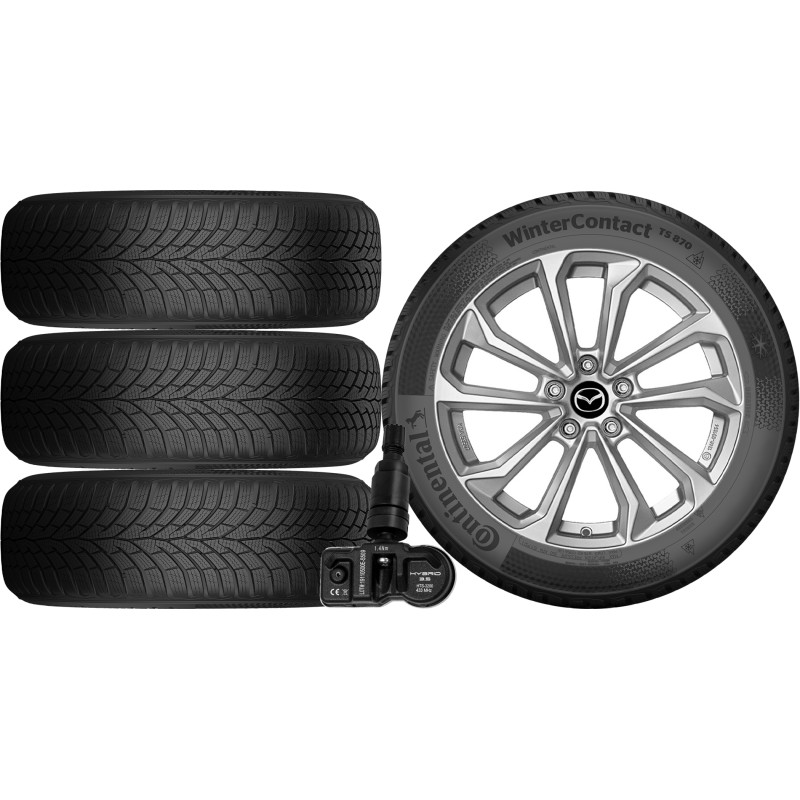 NOWE KOŁA ZIMA Mazda CX-3 (DJ1) Continental 215/60R16+TPMS*4 NOWE KOŁA ZIMA Mazda CX-3 (DJ1) Continental 215/60R16+TPMS*4