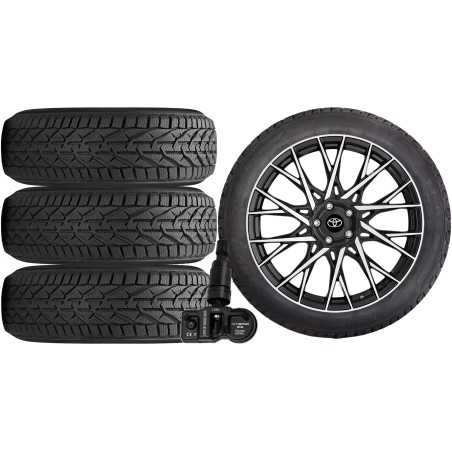 NOWE KOŁA ZIMA TOYOTA RAV 4 XA5 Riken 235/55R19+TPMS*6