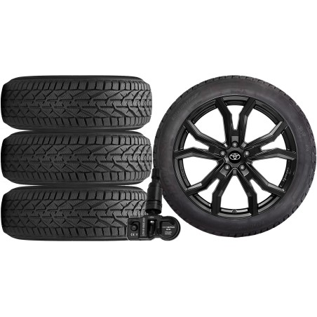 NOWE KOŁA ZIMA TOYOTA RAV 4 XA5 Riken 225/60R18+TPMS*3