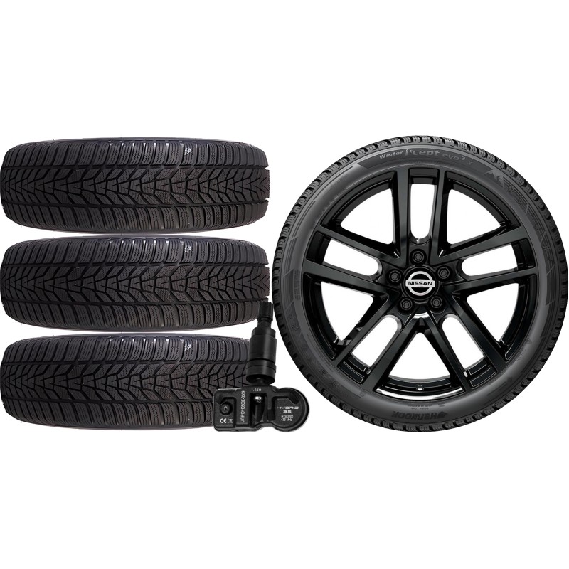 NOWE KOŁA ZIMA Nissan QASHQAI (J12) Hankook 215/65R17+TPMS*20 NOWE KOŁA ZIMA Nissan QASHQAI (J12) Hankook 215/65R17+TPMS*20