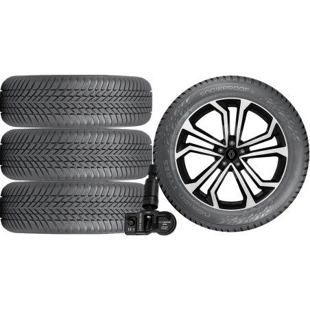 NOWE KOŁA ZIMA Renault Austral Nokian 235/55R18+TPMS*3