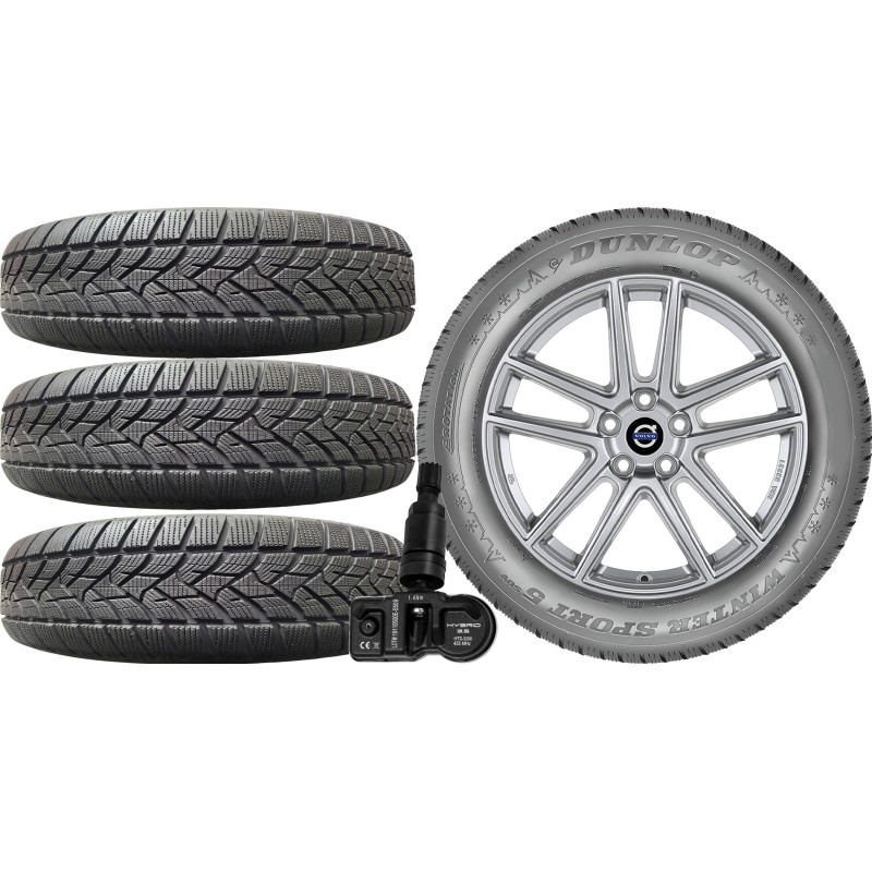 NOWE KOŁA ZIMA Volvo XC90 2 II GEN (L) Dunlop 235/55R19+TPMS*17 NOWE KOŁA ZIMA Volvo XC90 2 II GEN (L) Dunlop 235/55R19+TPMS*17