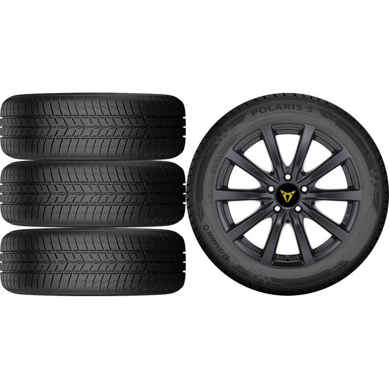NOWE KOŁA ZIMA CUPRA FORMENTOR Barum 245/45R18*17 NOWE KOŁA ZIMA CUPRA FORMENTOR Barum 245/45R18*17