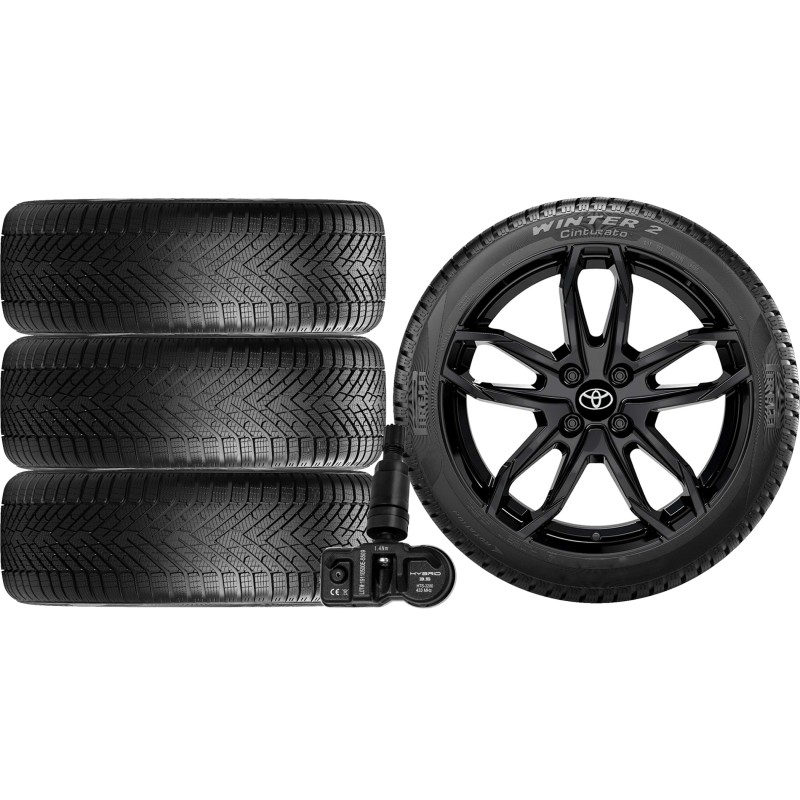 NOWE KOŁA ZIMA TOYOTA COROLLA XII 12 ZE1HE Pirelli 225/40R18+TPMS*13 NOWE KOŁA ZIMA TOYOTA COROLLA XII 12 ZE1HE Pirelli 225/40R18+TPMS*13