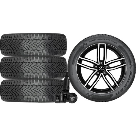 NOWE KOŁA ZIMA Lexus UX Falken 215/60R17+TPMS*9