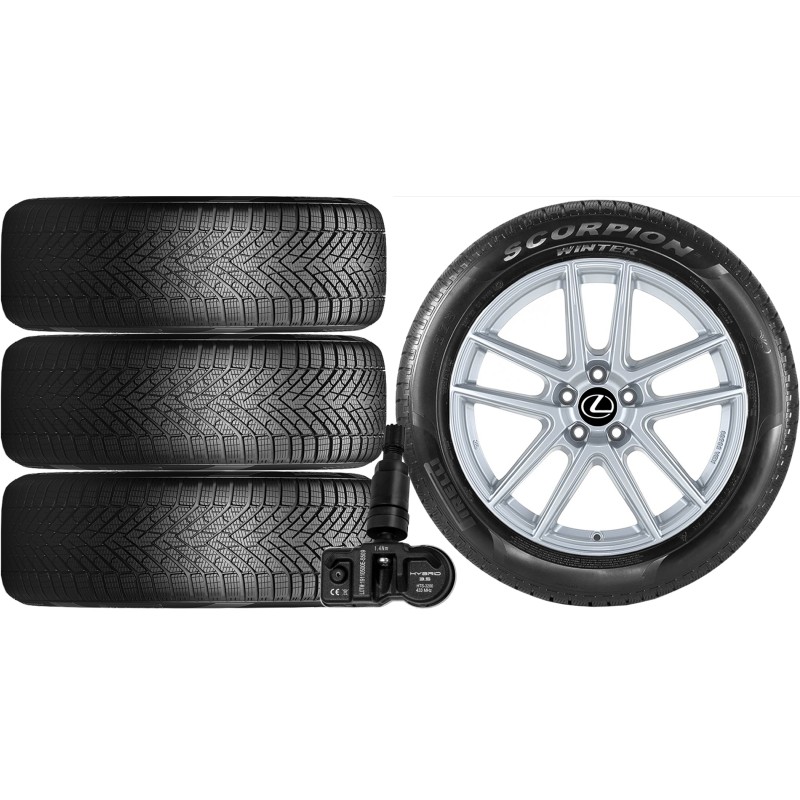 NOWE KOŁA ZIMA Lexus UX Pirelli 215/60R17+TPMS*16 NOWE KOŁA ZIMA Lexus UX Pirelli 215/60R17+TPMS*16