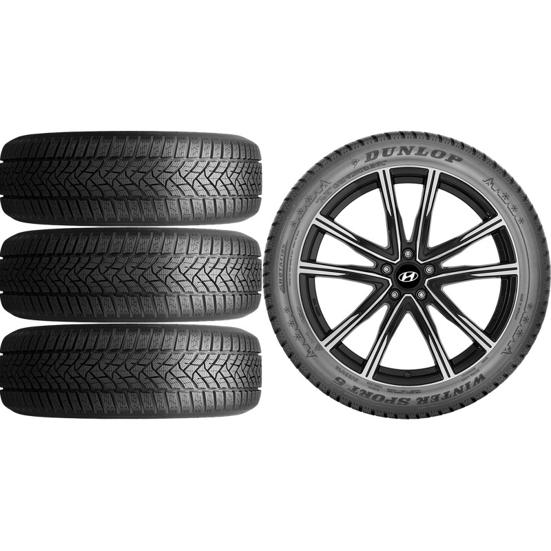 NOWE KOŁA ZIMA HYUNDAI KONA SX2 Dunlop 215/55R18*1 NOWE KOŁA ZIMA HYUNDAI KONA SX2 Dunlop 215/55R18*1