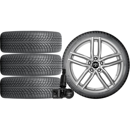 NOWE KOŁA ZIMA TOYOTA 2019.10 - Nokian 235/45R18+TPMS*3