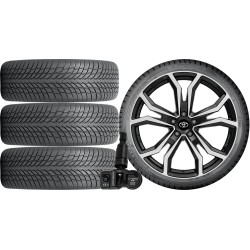 NOWE KOŁA ZIMA TOYOTA 2019.10 - Nokian 235/45R18+TPMS*9