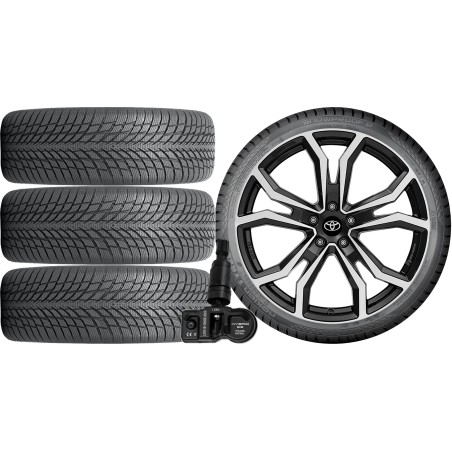 NOWE KOŁA ZIMA TOYOTA 2019.10 - Nokian 235/45R18+TPMS*9