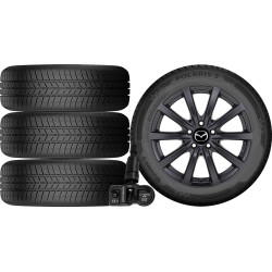 NOWE KOŁA ZIMA Mazda CX-5 (KF) Barum 225/65R17+TPMS*18