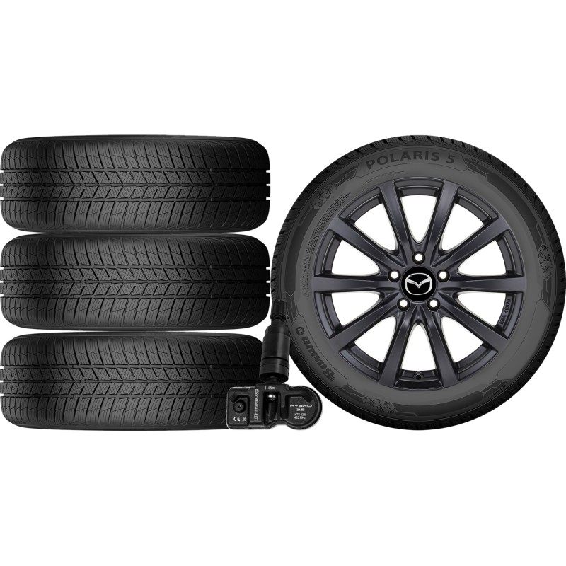 NOWE KOŁA ZIMA Mazda CX-5 (KF) Barum 225/65R17+TPMS*18 NOWE KOŁA ZIMA Mazda CX-5 (KF) Barum 225/65R17+TPMS*18