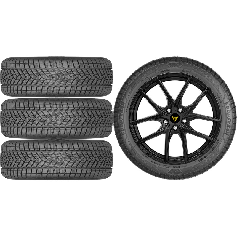 NOWE KOŁA ZIMA Cupra Leon SP Goodyear 225/40R18*4 NOWE KOŁA ZIMA Cupra Leon SP Goodyear 225/40R18*4